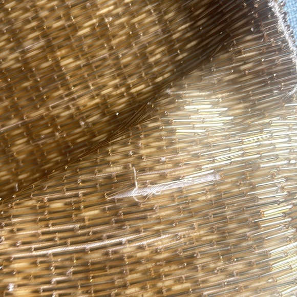 Staud Evie Beaded Gold Sequin Mini Dress Size S - Picture 11 of 17